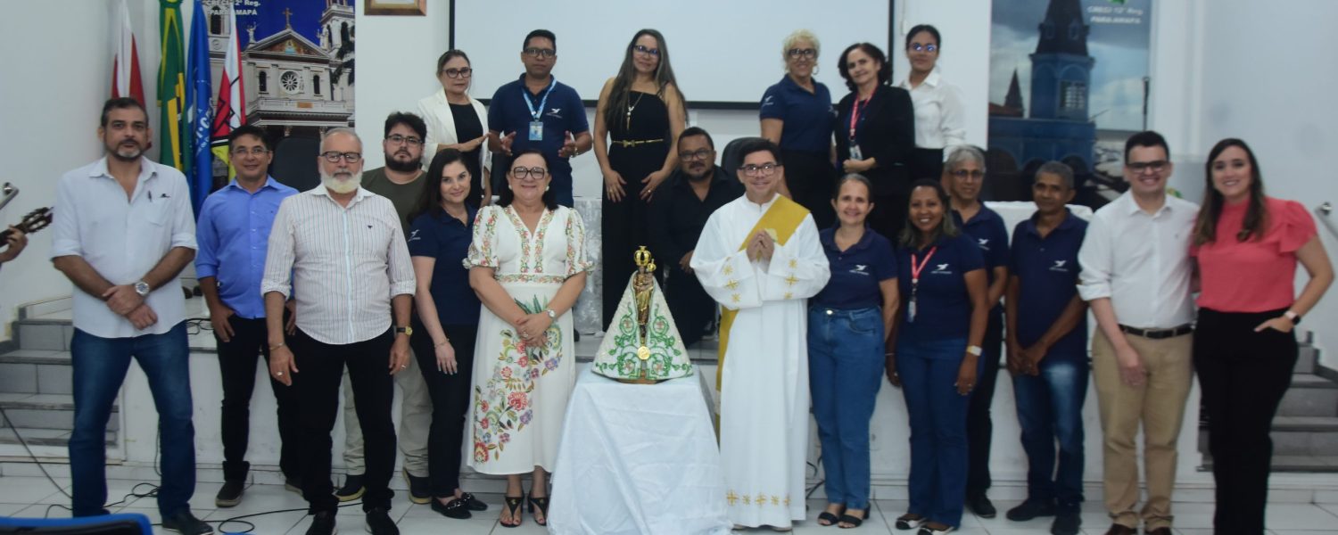 Pelo segundo ano, CRECI-PA recebe a visita da imagem peregrina de Nossa Senhora de Nazaré
